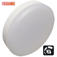 Ecola GX53 LED Premium 8,0W Tablet 220V 2700K ������������ 3-� ����. (100%-50%-10% ) ������� 27x75