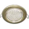 Ecola GX53 H4 Downlight without reflector_gold (����������) 38x106 - 10 pack
