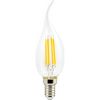 Ecola candle LED Premium 6,0W 220V E14 2700K 360� filament �����. ���������� ����� �� ����� (Ra 80, 100 Lm/W, ��=0) 125�37